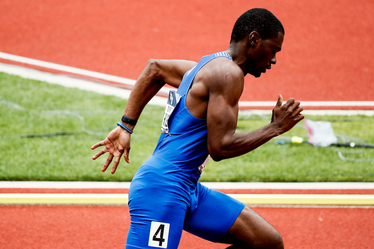 Dwight St. Hillaire.

Day 3. 2021 NCAA Track and Field Championships.

Photo by Chet White | UK Athletics