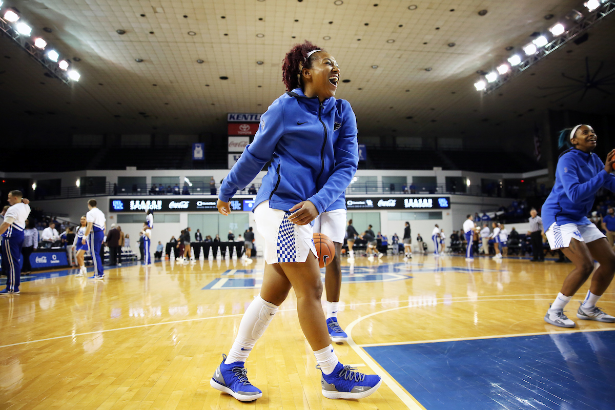 Jaida Roper

The UK women's basketball team falls to Texas A&M on Thursday, November 28, 2019.

Photo by Britney Howard | UK Athletics