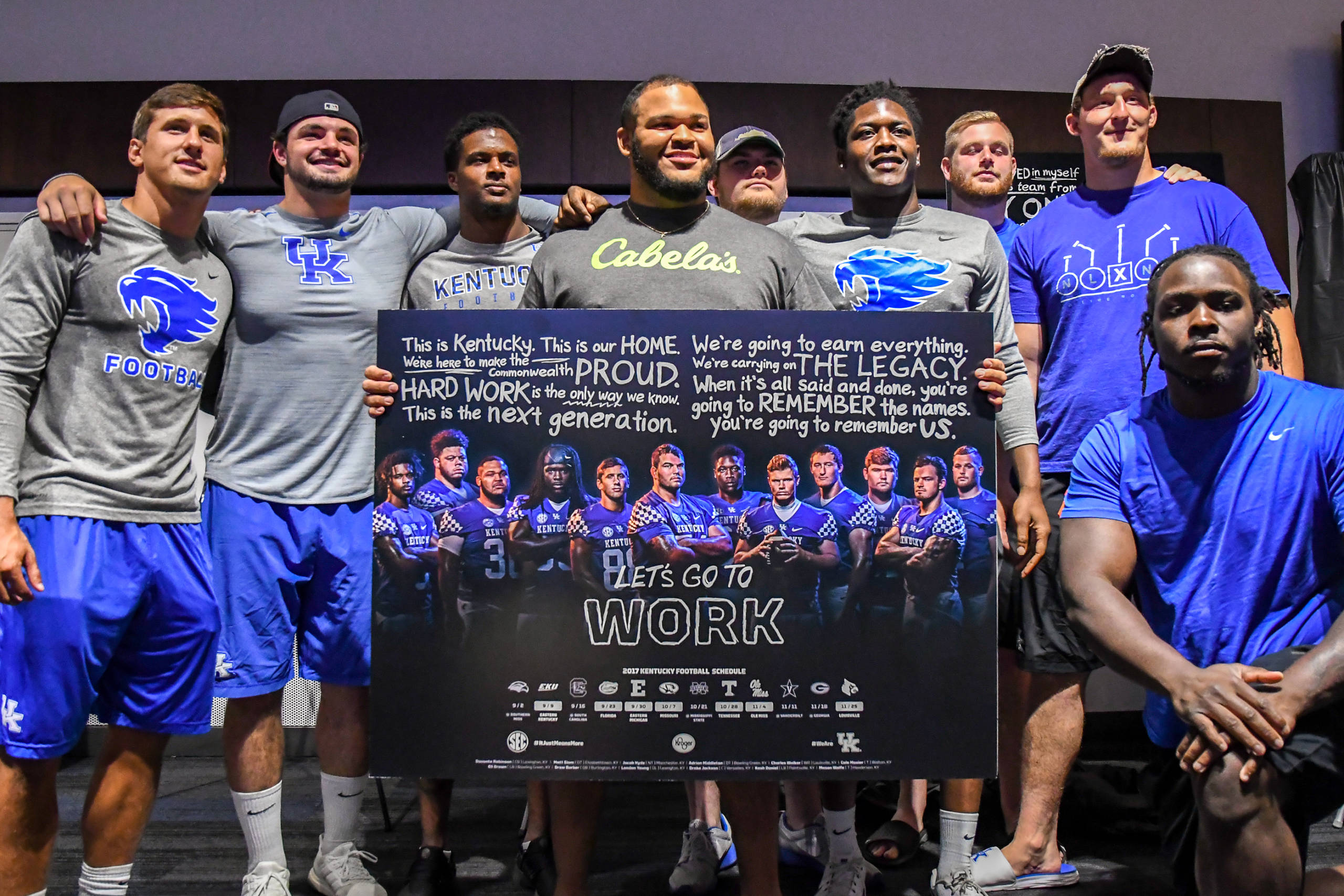 2017 Kentucky Football Poster Reveal Photo Gallery