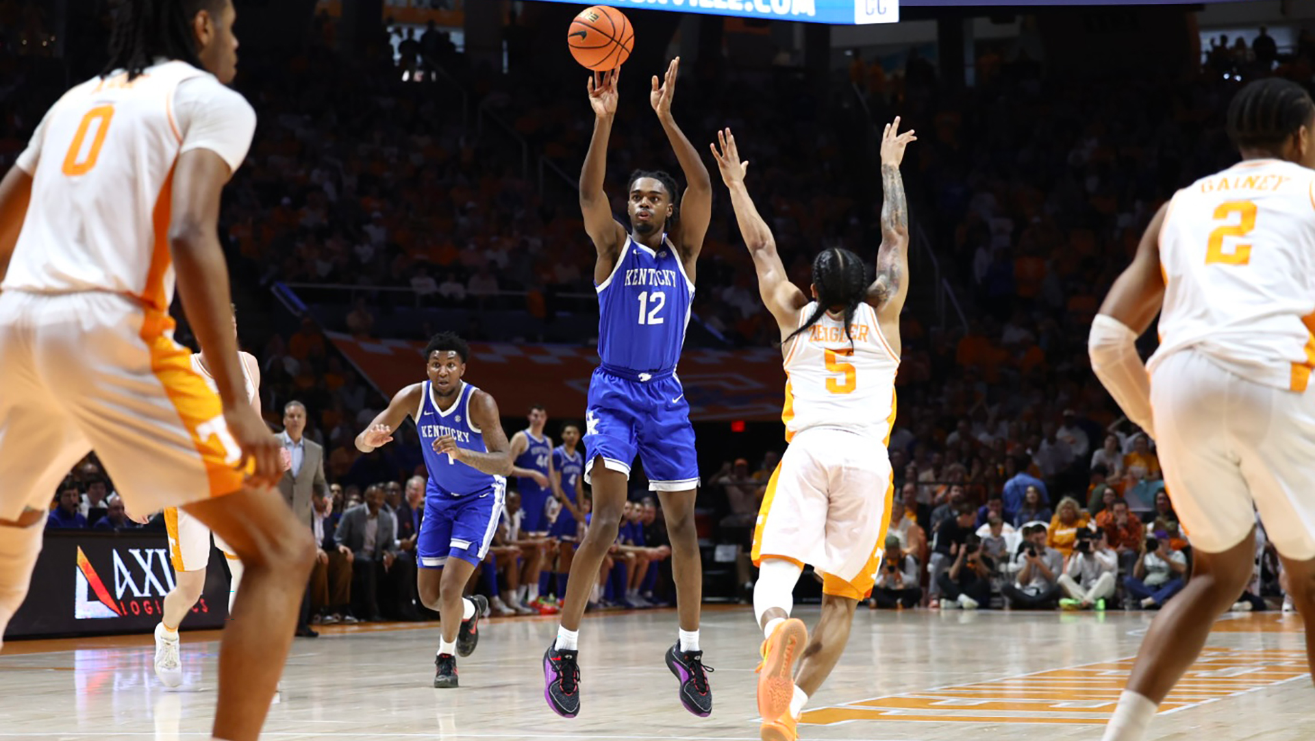 Reeves, Sheppard Lead No. 15 Kentucky Past No. 4 Tennessee
