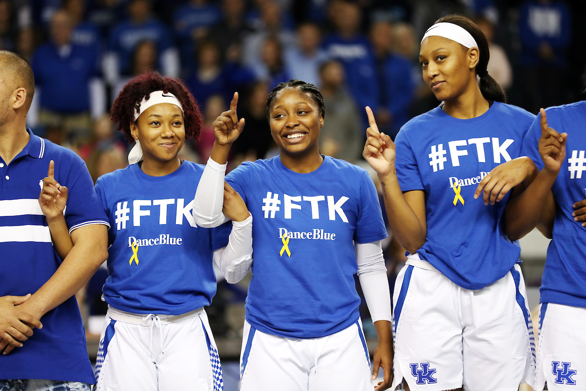 Kameron Roach

The UK Women's Basketball team beat LSU on Senior Day on Sunday, February 24, 2019.

Photo by Britney Howard | UK Athletics