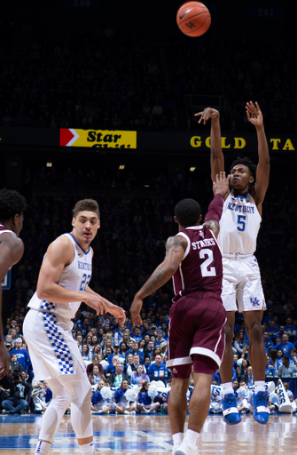 Immanuel Quickley. 

Kentucky beat Texas A&M 85-74 on Tuesday, January 8, 2019.


Photo By Barry Westerman | UK Athletics