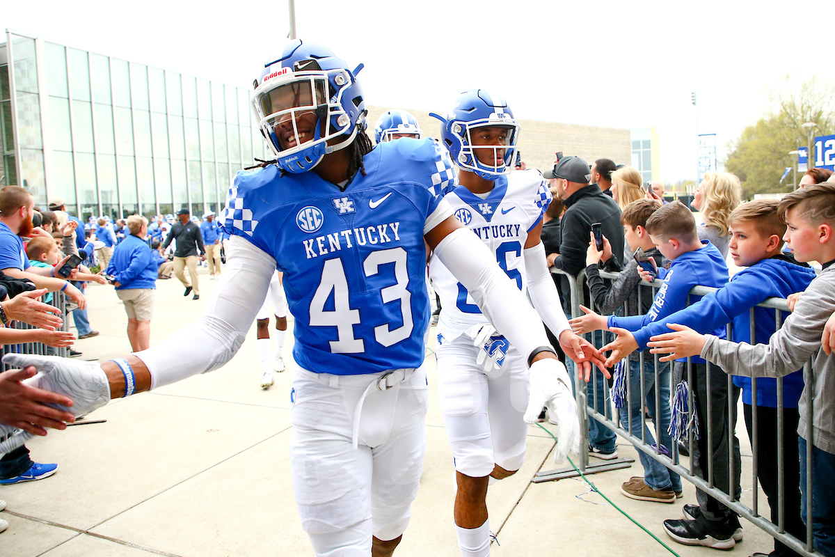 Football Blue-White Game Photo Gallery