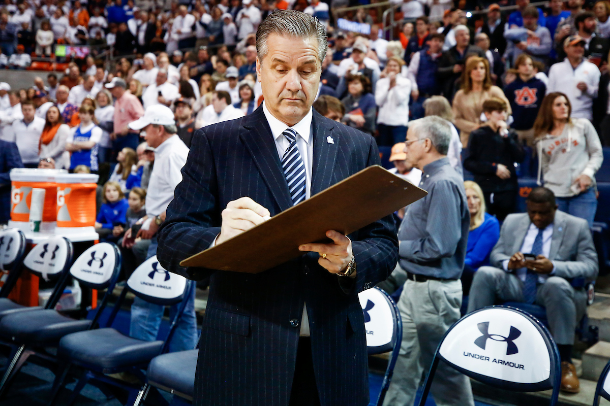John Calipari.

Kentucky falls to Auburn 75-66.

Photo by Chet White | UK Athletics