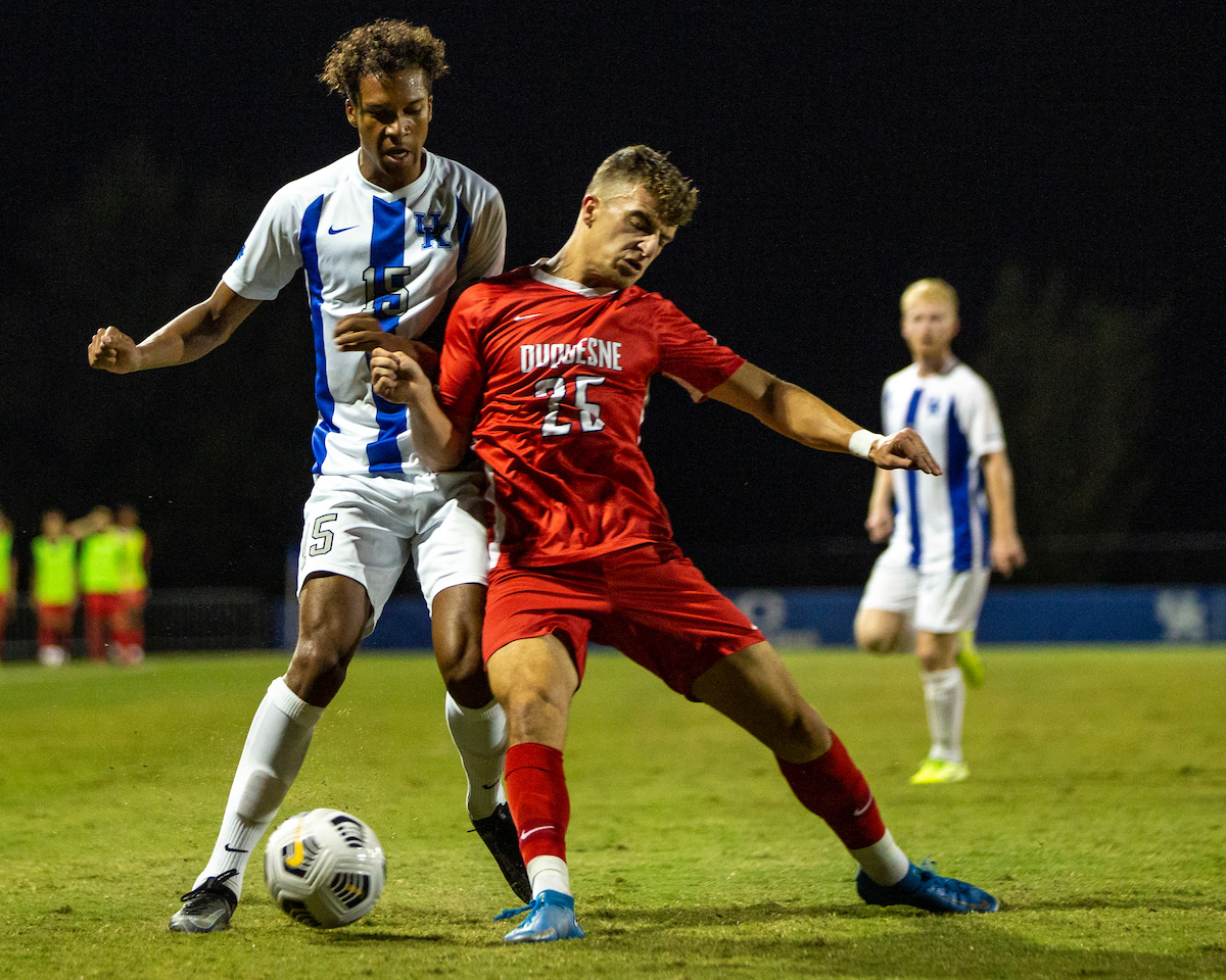 Brock Lindow.

Kentucky defeats Duquesne 3-1.

Photo by Grace Bradley | UK Athletics