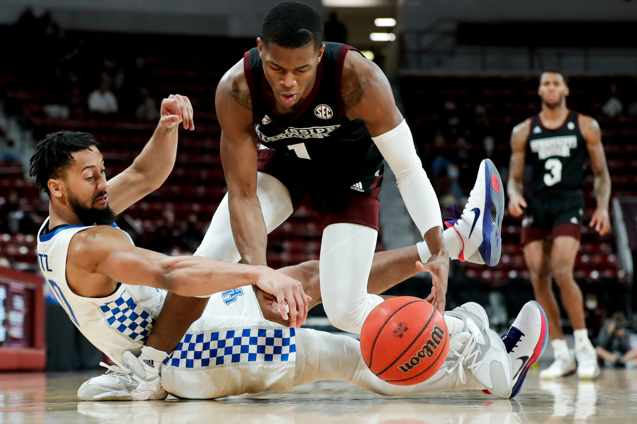 Davion Mintz.

Kentucky beat Mississippi State 78-73 in Starkville.

Photo by Chet White | UK Athletics