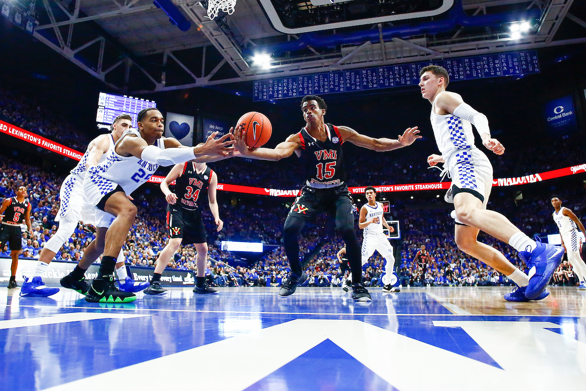PJ Washington.

UK beats VMI 92-82 at Rupp Arena.

Photo by Chet White | UK Athletics