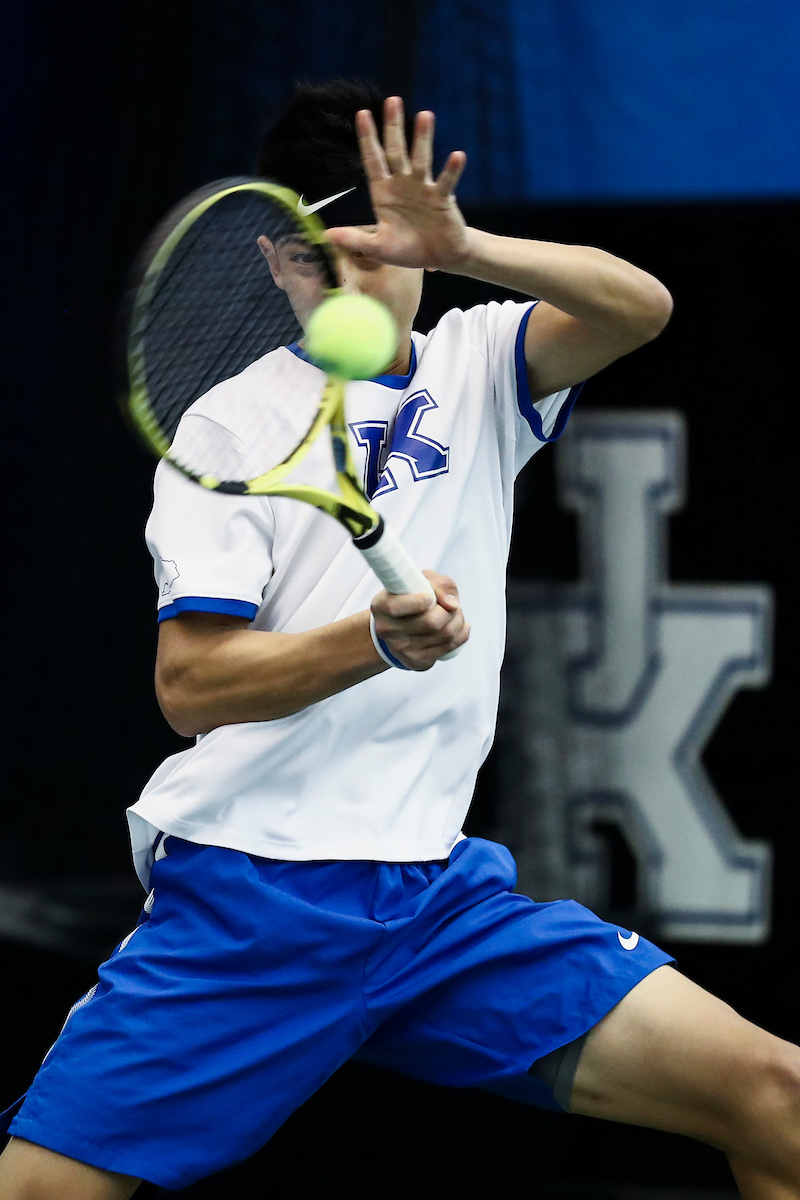 Ying-Ze Chen.

Kentucky beat Memphis 4-1.

Photo by Chet White | UK Athletics