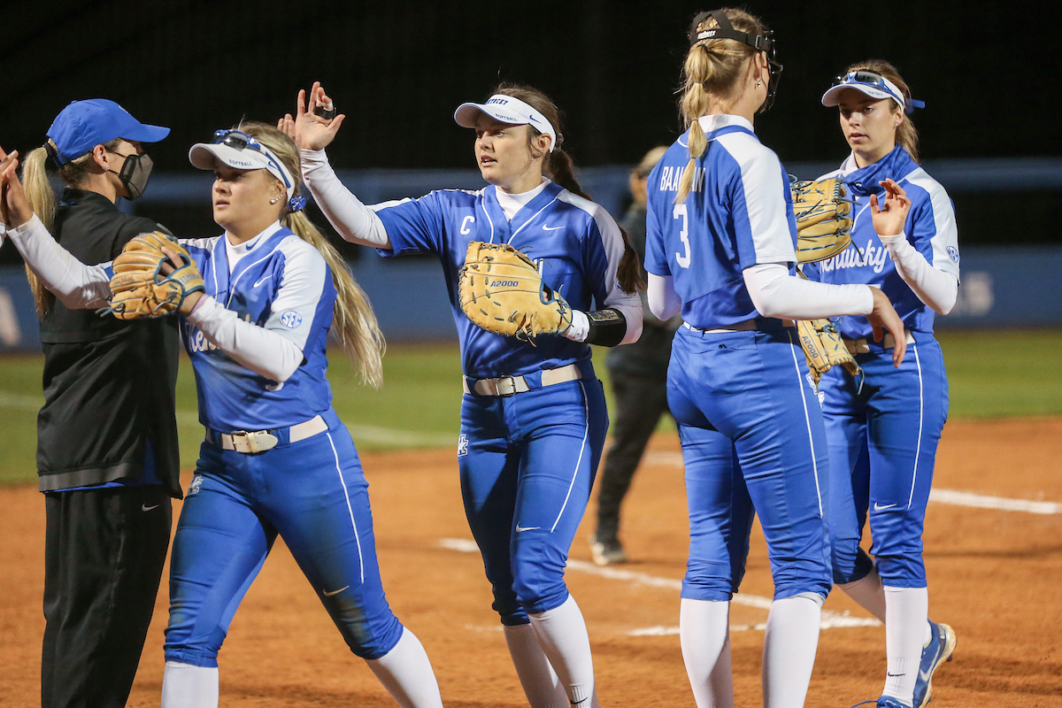 Mallory Peyton.

Kentucky loses to Georgia 8 - 9.

Photo by Sarah Caputi | UK Athletics