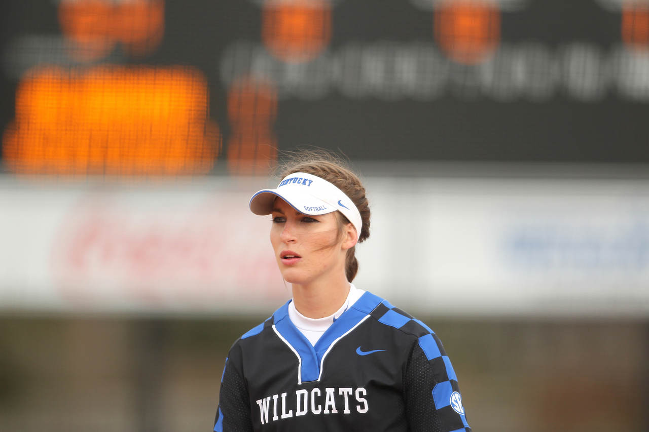 Grace Baalman.

The University of Kentucky softball team beat Alabama 11-6 on Saturday, March 31st, 2018, at John Cropp Stadium in Lexington, Ky.

Photo by Quinn Foster I UK Athletics