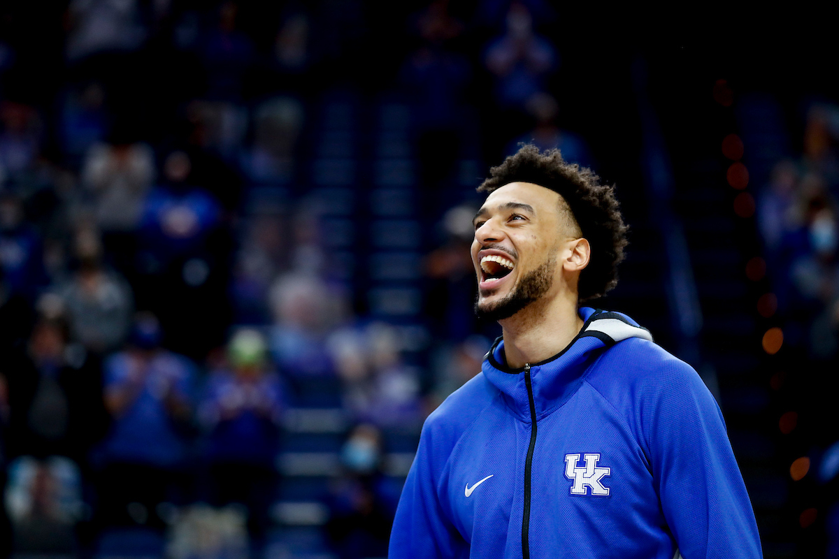 Olivier Sarr.

UK loses to Florida 71-67.

Photo by Chet White | UK Athletics