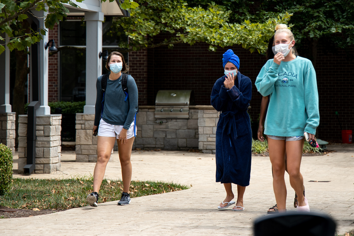 Cameron Scheitzach. Lauren Tharp. Alli Stumler. 

Volleyball SEC Championship Rings. 

Photo by Eddie Justice | UK Athletics
