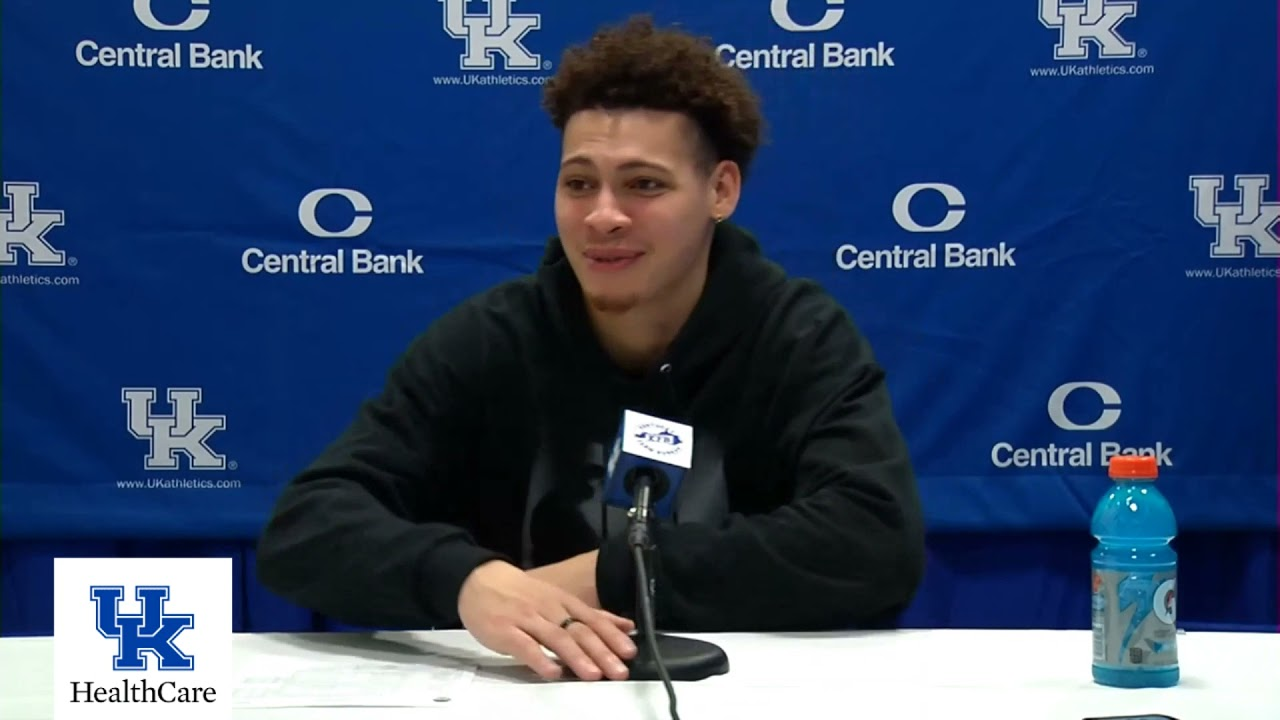 MBB: Coach Calipari, Grady, Washington,and Coach Smith - High Point Postgame