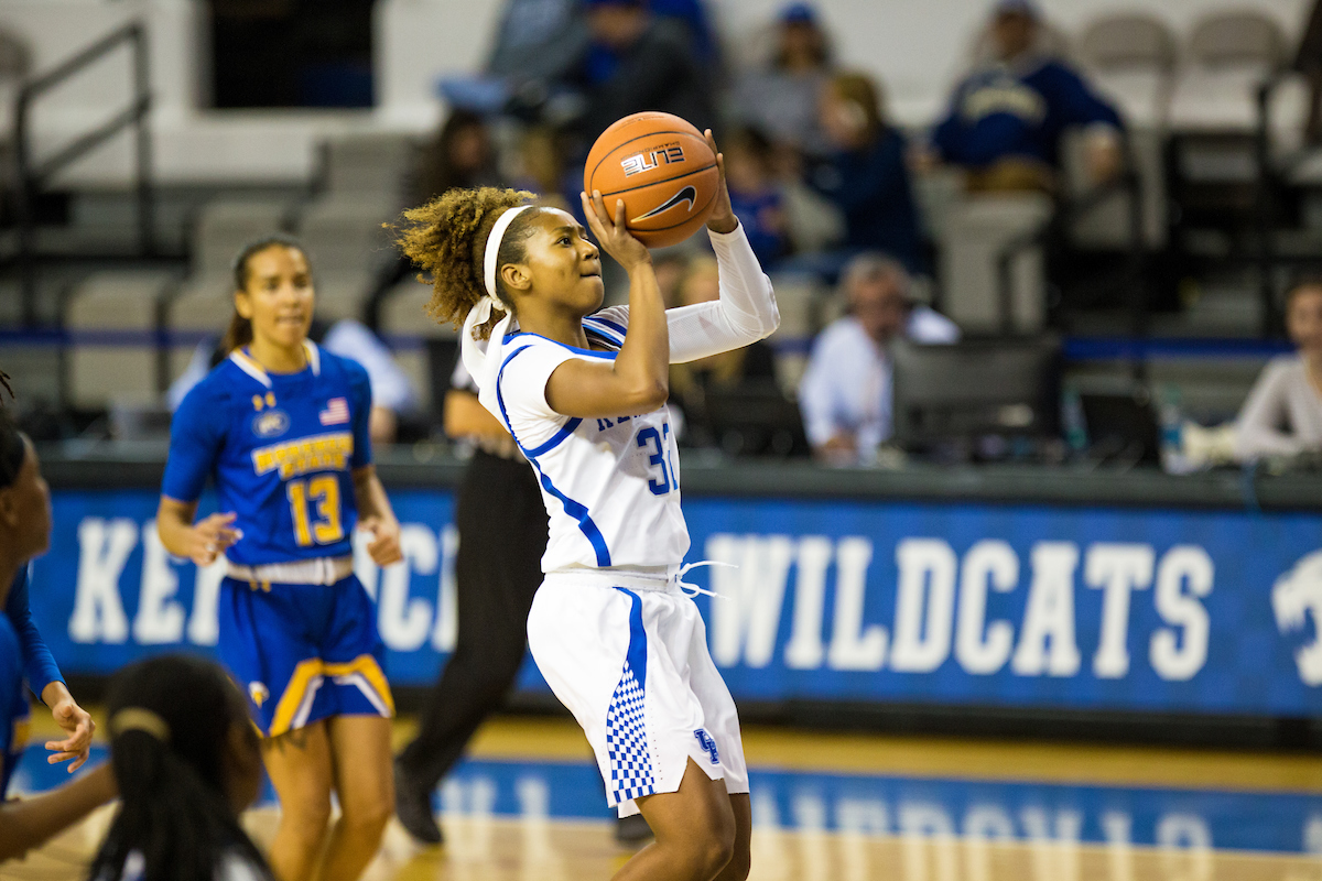 Jaida Roper

UK women's basketball beats Morehead State. 

Photo by Maddie Baker  | UK Athletics