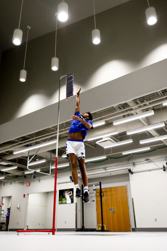 Dontaie Allen.

The UK men's basketball team at the University of Kentucky Sports Medicine Research Institute. 

Photo by Chet White | UK Athletics