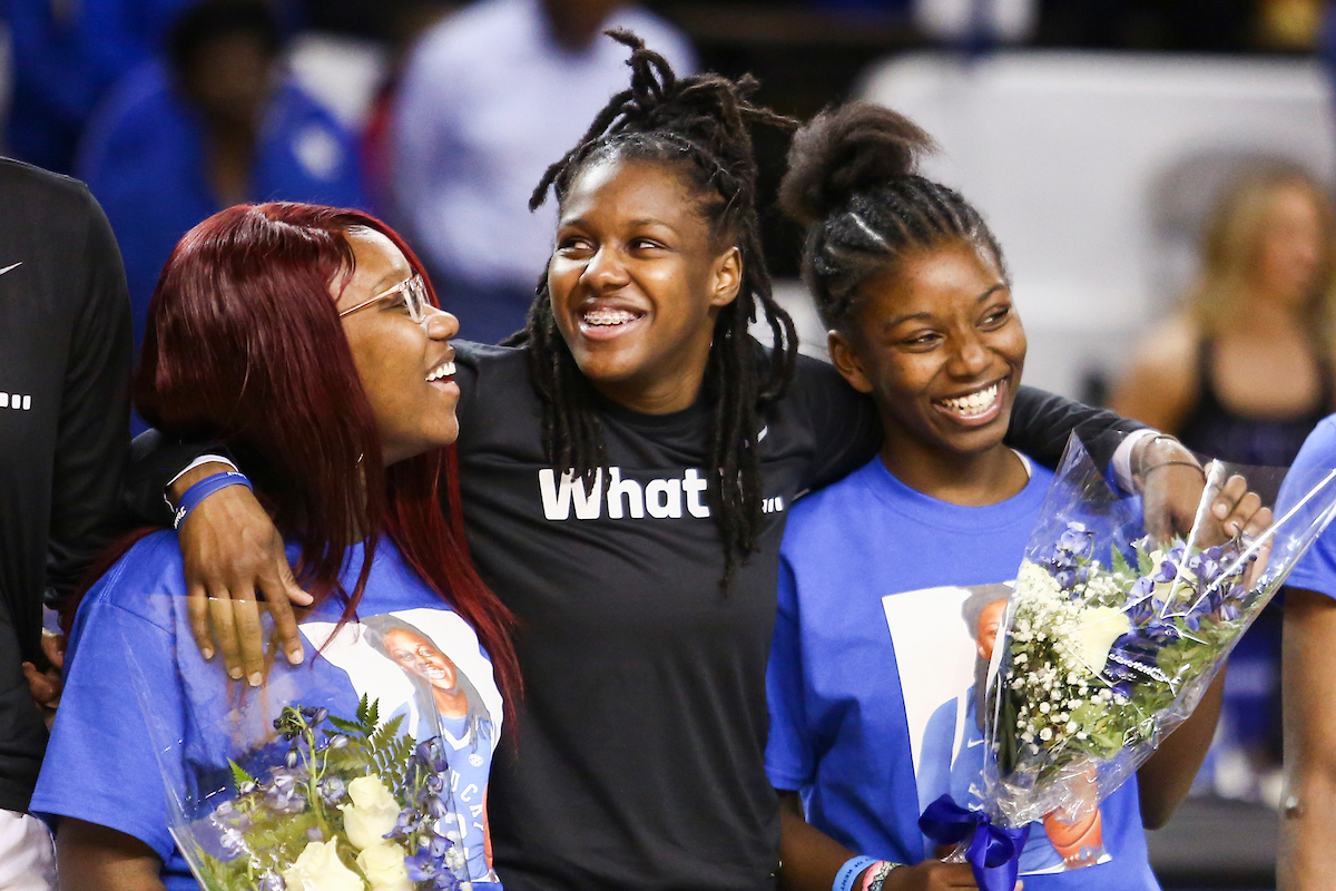 Amanda Paschal.

Kentucky beat Georgia 88-77.

Photo by Hannah Phillips | UK Athletics