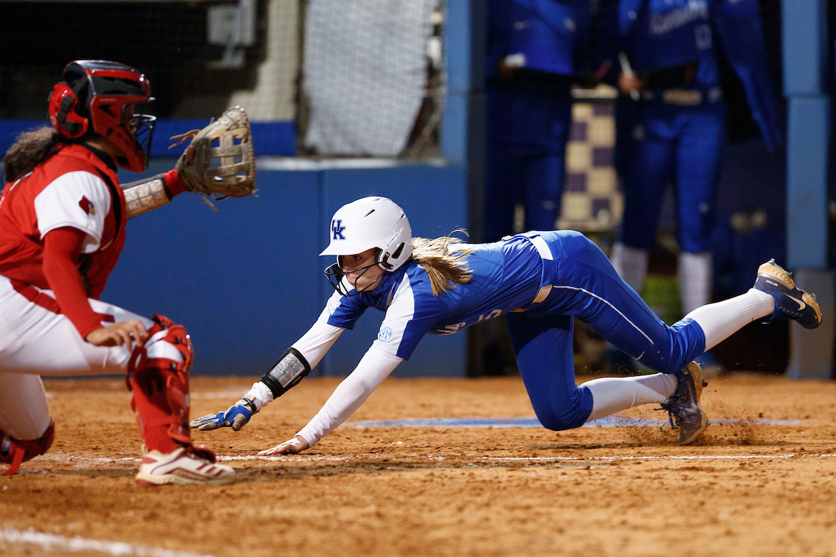 TATUM SPANGLER.

Kentucky beats UofL 6-5.

Photo by Elliott Hess | UK Athletics