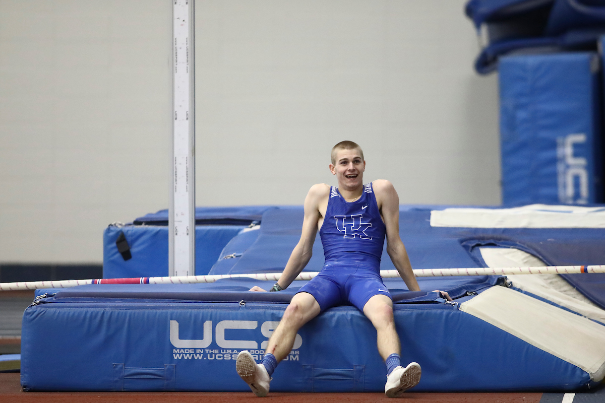 Matthew Peare. 

Jingle Bells Open.

Photo by Isaac Janssen | UK Athletics
