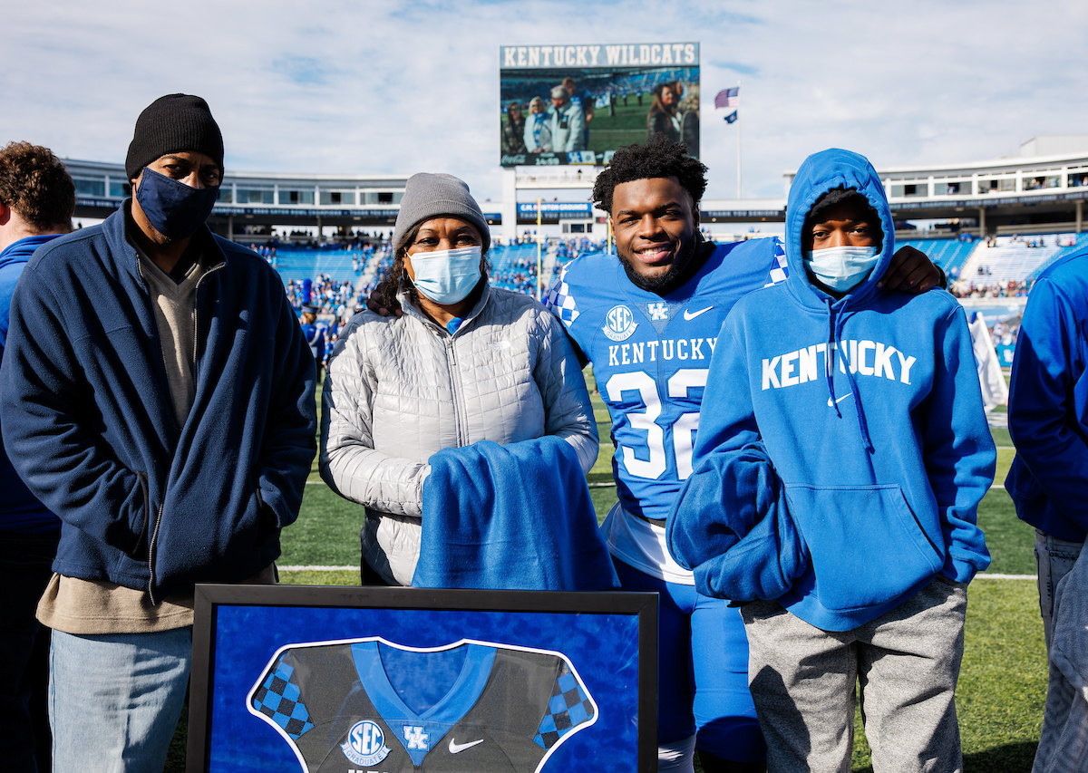 Tyler Markray

Kentucky beats New Mexico State 56-16.

Photo by Jacob Noger | UK Athletics