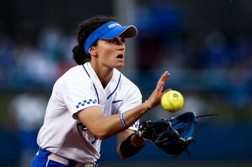 Alexia Lacatena.

Kentucky loses to Oklahoma 9-1.

Photos by Chet White | UK Athletics