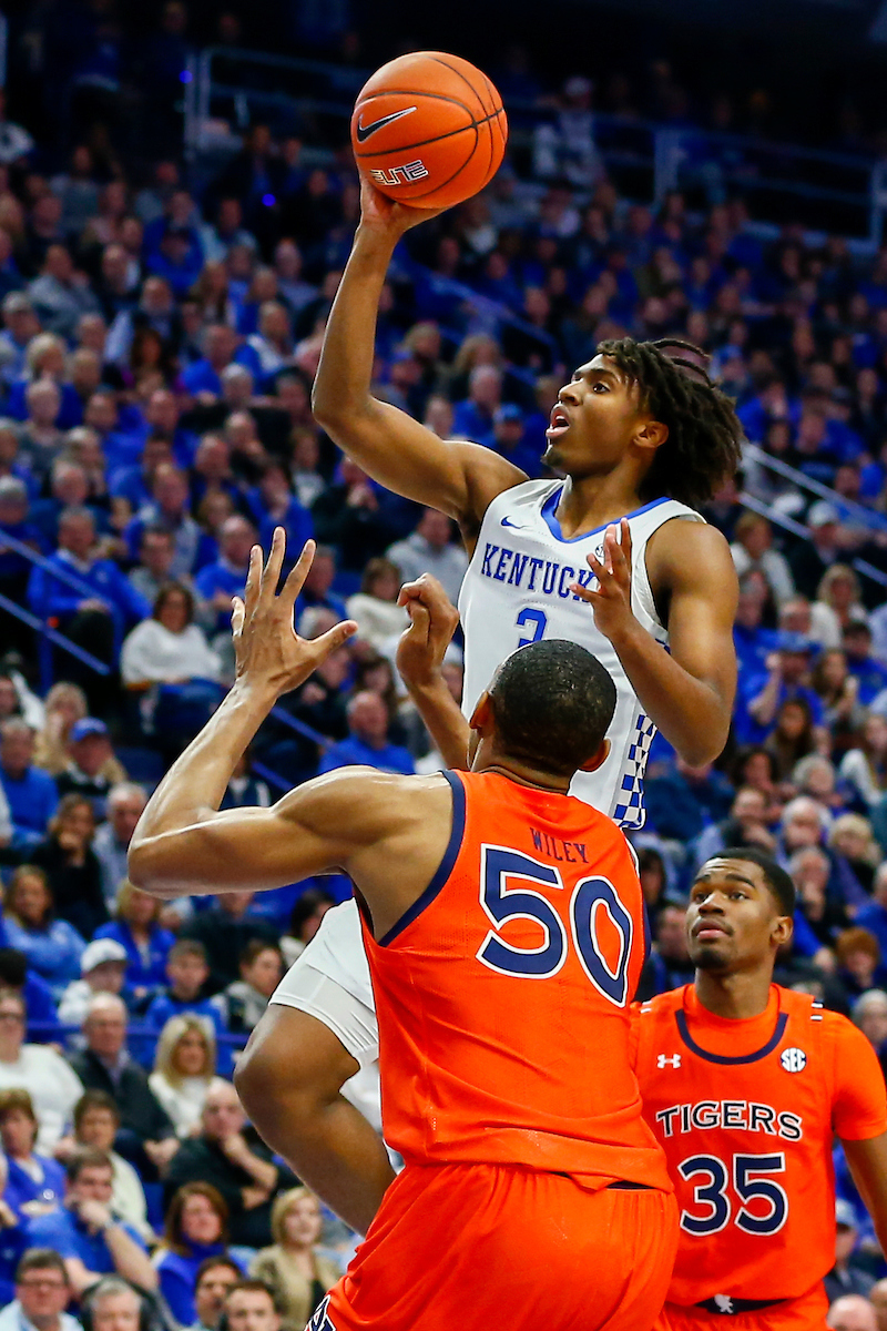 Tyrese Maxey. 

UK beat Auburn 73-66. 

Photo By Barry Westerman | UK Athletics