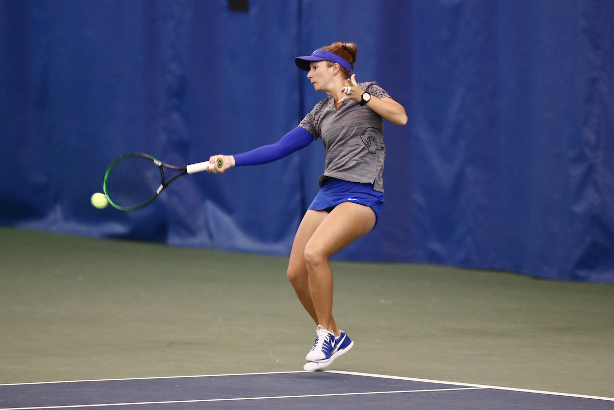 TIPHANIE FIQUET.

The University of Kentucky women's tennis team host Marshall. 


Photo by Elliott Hess | UK Athletics