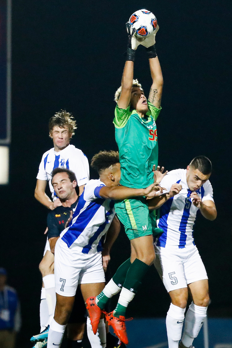 JJ Williams. Leon Jones.

Kentucky falls to Maryland 1-0 at The Bell.

Photo by Chet White | UK Athletics