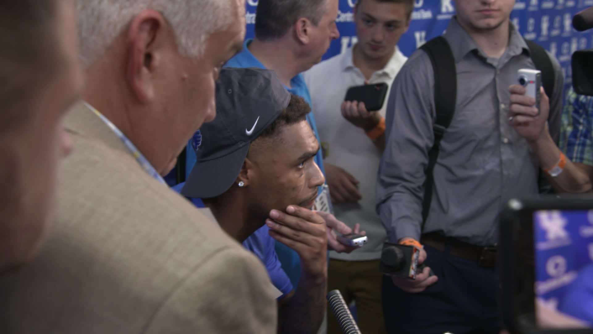 FB: Rose, Daniel, and Griffin - EMU Postgame