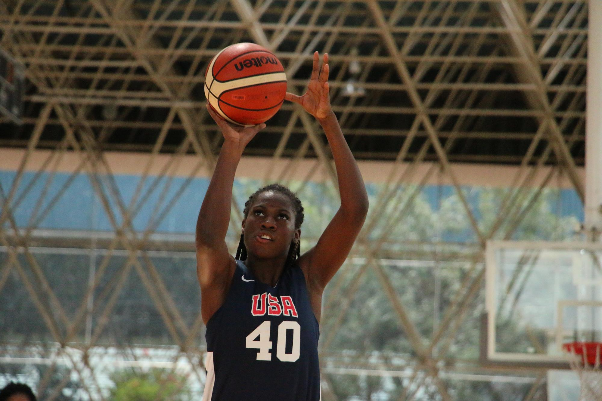 Rhyne Howard Leads Team USA to Scrimmage Win vs. Canada