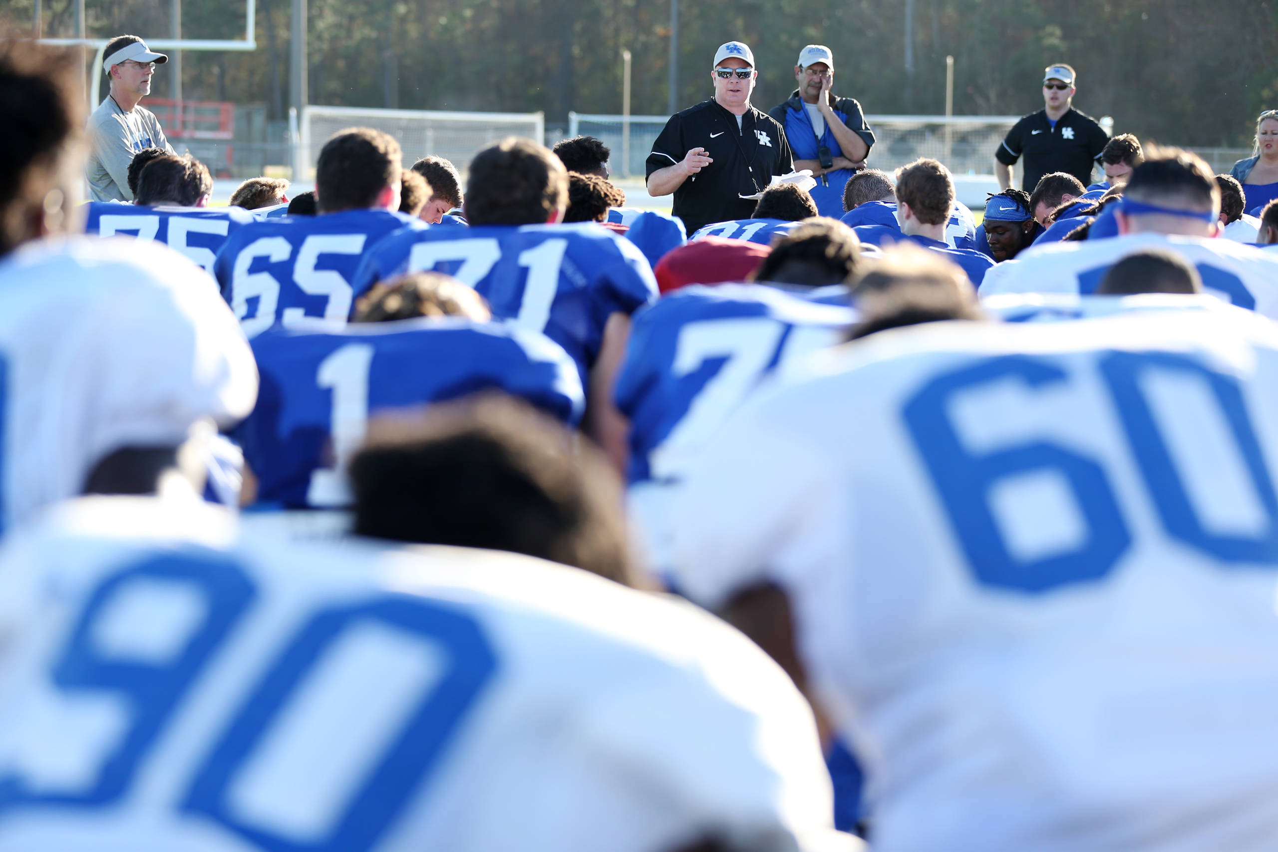 Photos: UK Holds Tuesday Practice in Florida