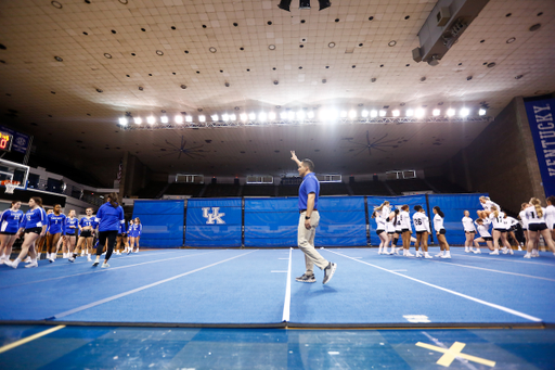 Blair Bergmann.

Kentucky Stunt blue and white scrimmage. 

Photo by Abbey Cutrer | UK Athletics