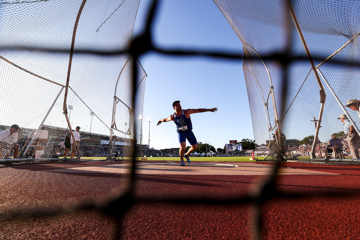 Noah Castle.

2019 NCAA Track and Field Championships

Photo by Isaac Janssen | UK Athletics