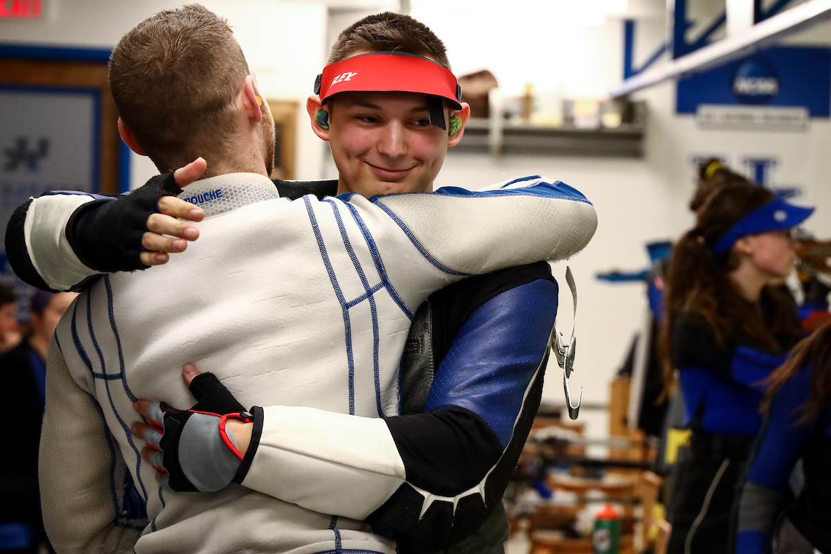 Richard Clark. 

Kentucky vs Morehead State rifle.

Photo by Eddie Justice | UK Athletics