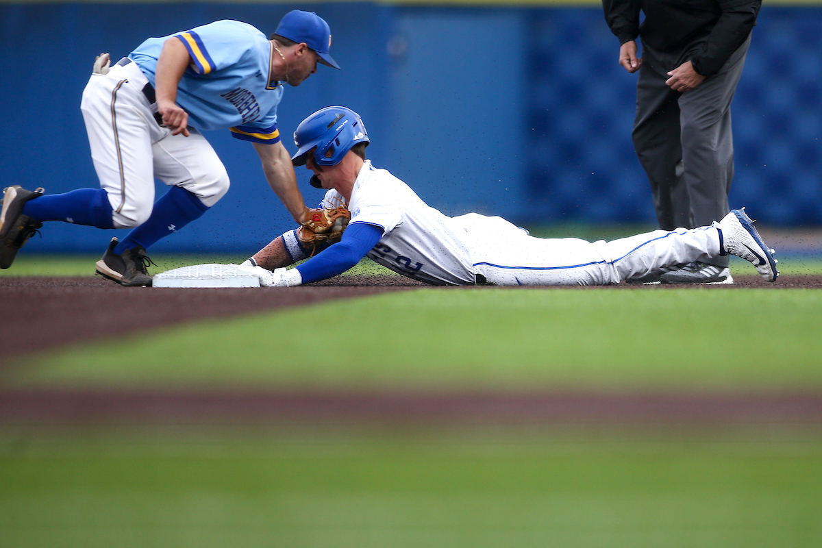 Chase Estep.

Kentucky beats Morehead 7-5.

Photo by Grace Bradley | UK Athletics