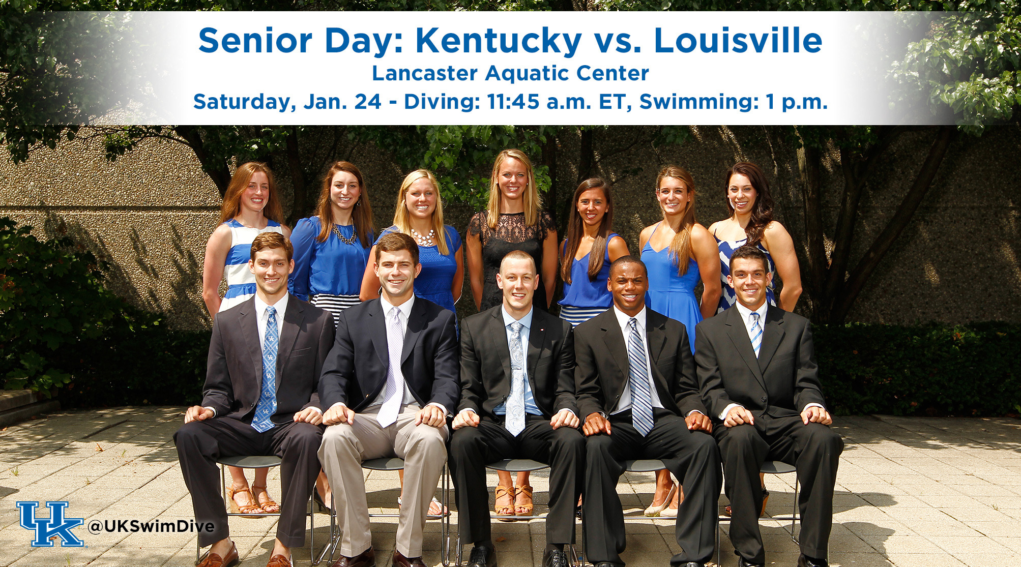 Swimming and Diving Hosts Louisville on Senior Day