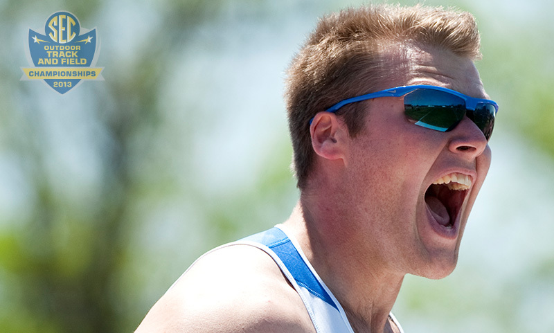 Ray Dykstra's All-Conference Javelin Throw Highlights SEC Championship Saturday