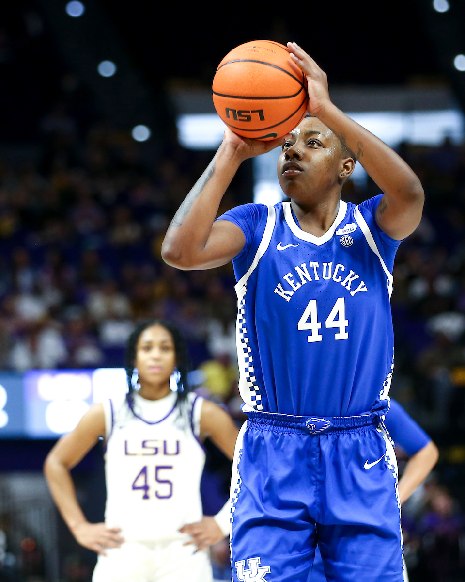Dre’una Edwards.

Kentucky loses to LSU 78-69.

Photo by Grace Bradley | UK Athletics