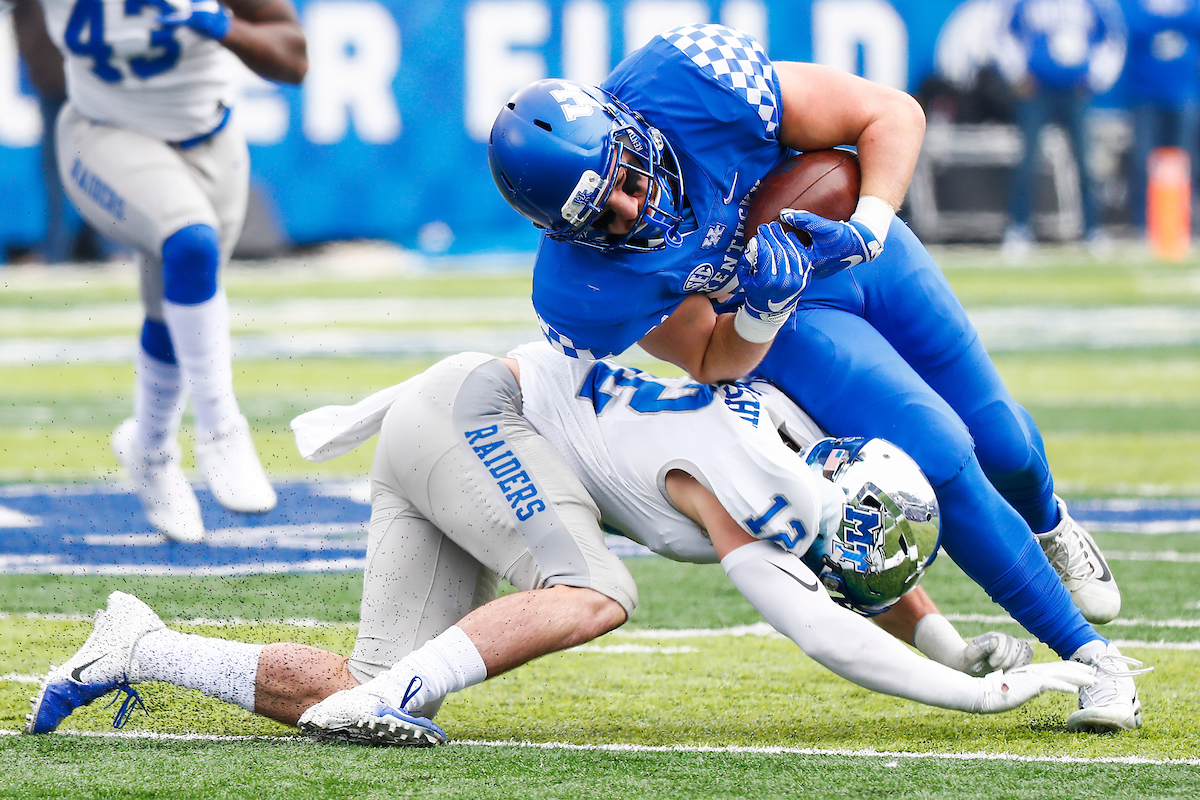 CJ Conrad.

UK football beats MTSU 34-23 on Senior Day at Kroger Field.

Photo by Chet White | UK Athletics