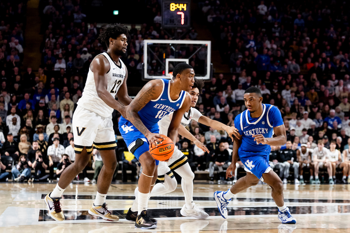 Kentucky-Vanderbilt Men's Basketball Photo Gallery