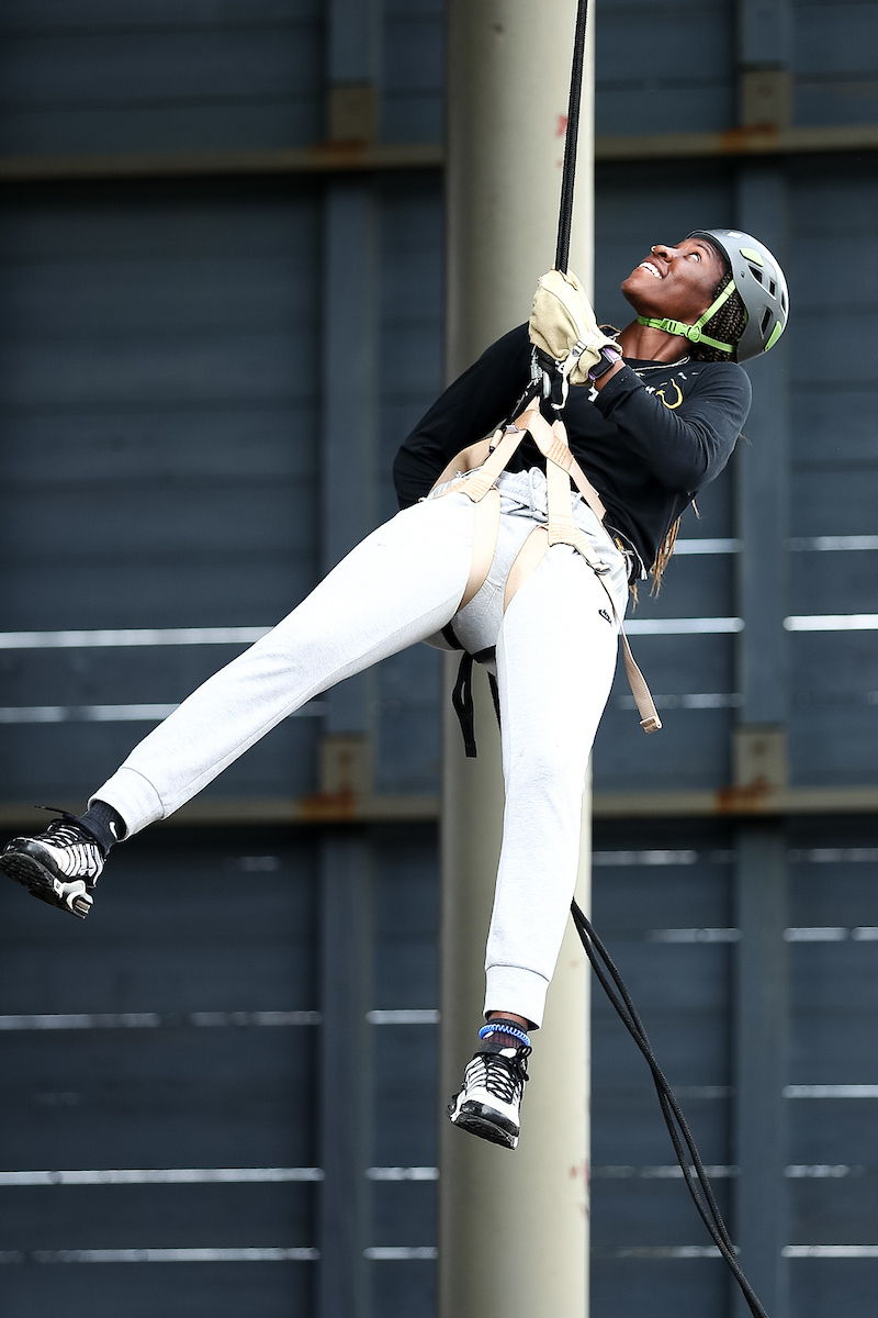 Rhyne Howard.

Kentucky Women’s Basketball team bonding trip to Fort Campbell.

Photo by Eddie Justice | UK Athletics