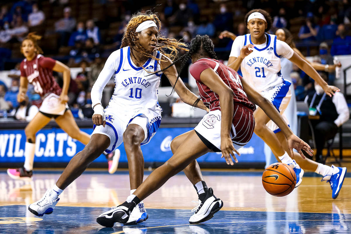 Rhyne Howard.

Kentucky loses to South Carolina 59-50..

Photo by Eddie Justice | UK Athletics