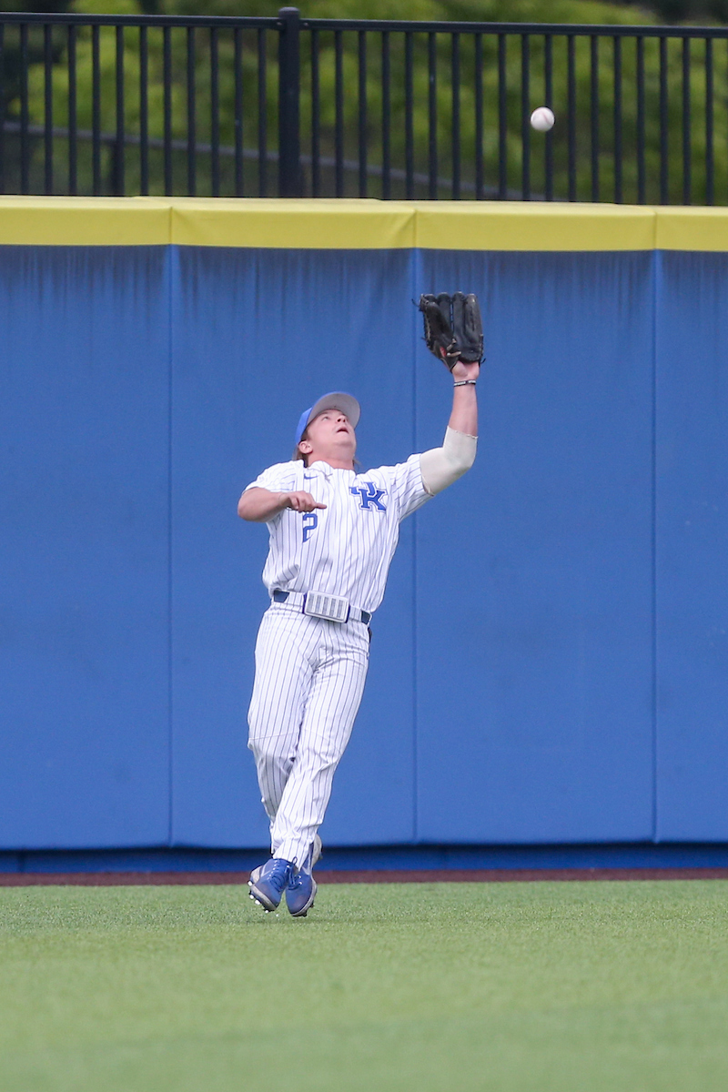 Austin Schultz.

Kentucky beats Florida 7 - 5.

Photo by Sarah Caputi | UK Athletics