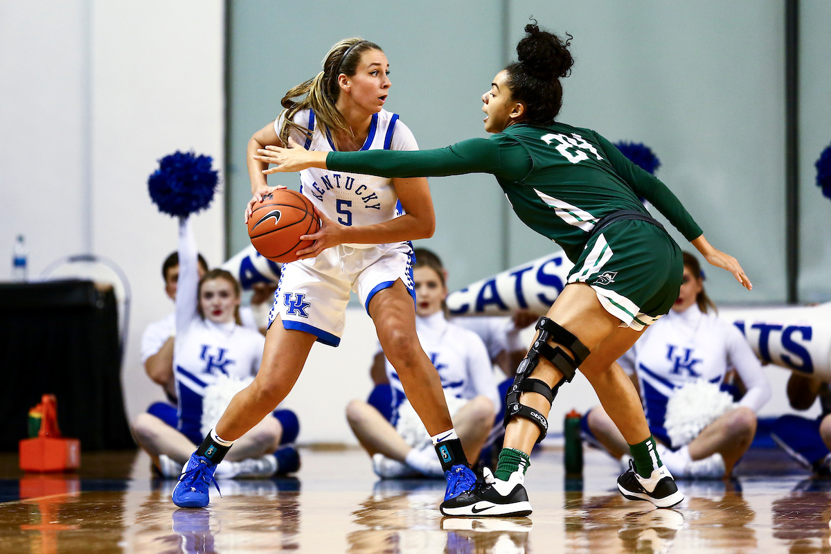 Blair Green. 

Kentucky beats Stetson 67-48. 

Photo by Eddie Justice | UK Athletics
