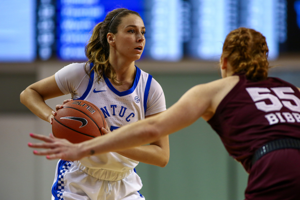 Blair Green. 

Kentucky beat Mississippi State 73-62.

Photo by Sarah Caputi | UK Athletics
