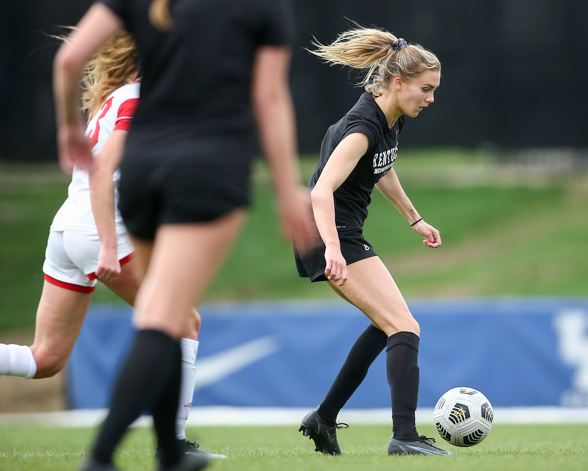 Hannah Richardson.

Kentucky ties Miami Ohio 1-1.

Photo by Grace Bradley | UK Athletics