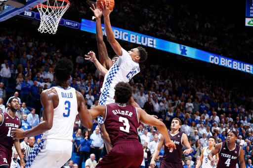 PJ Washington.

The University of Kentucky men?s basketball team beat Texas A&M 74-73 on Tuesday, December 9, 2018, in Lexington?s Rupp Arena.

Photo by Chet White | UK Athletics