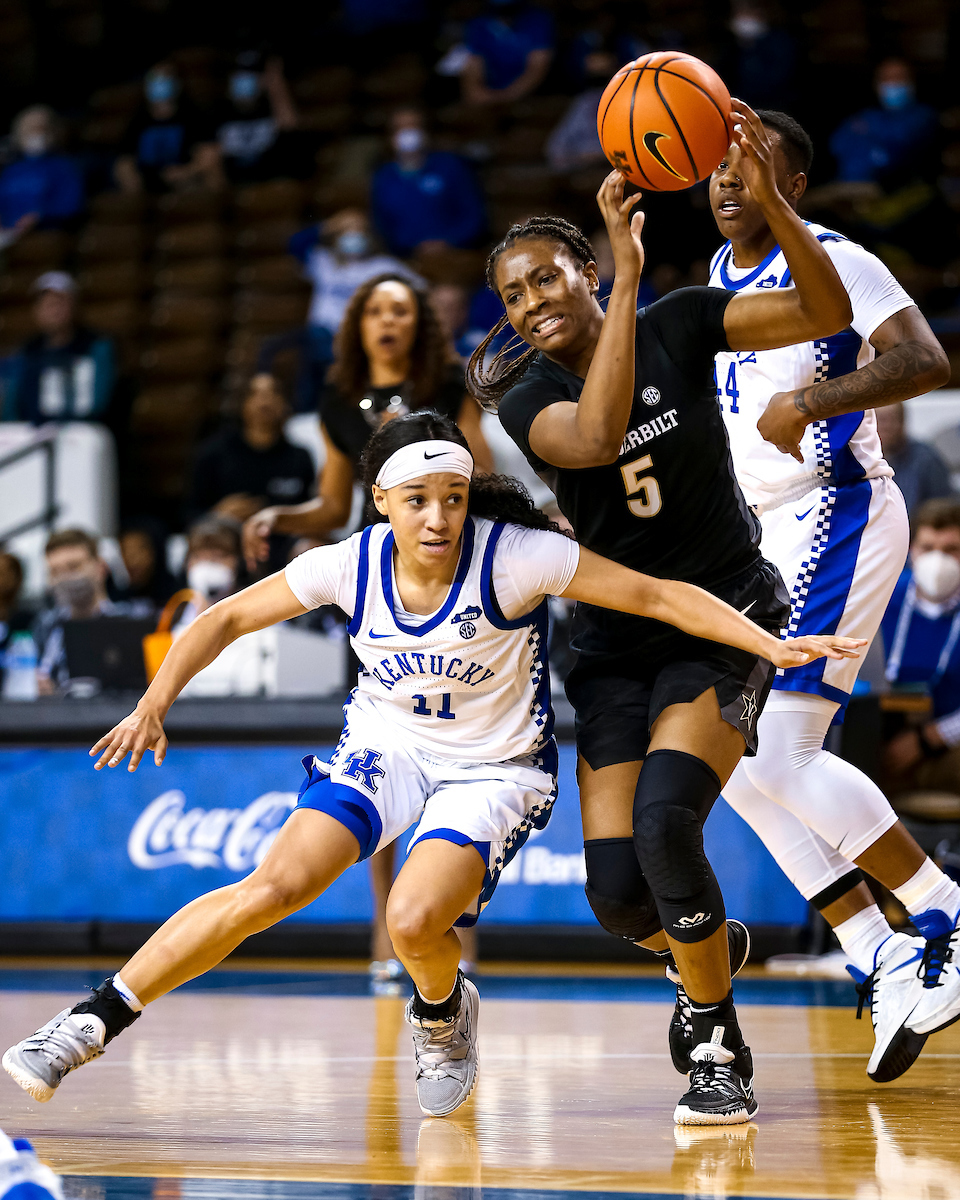Jada Walker.

Kentucky beats Vanderbilt 69-65.

Photo by Eddie Justice | UK Athletics