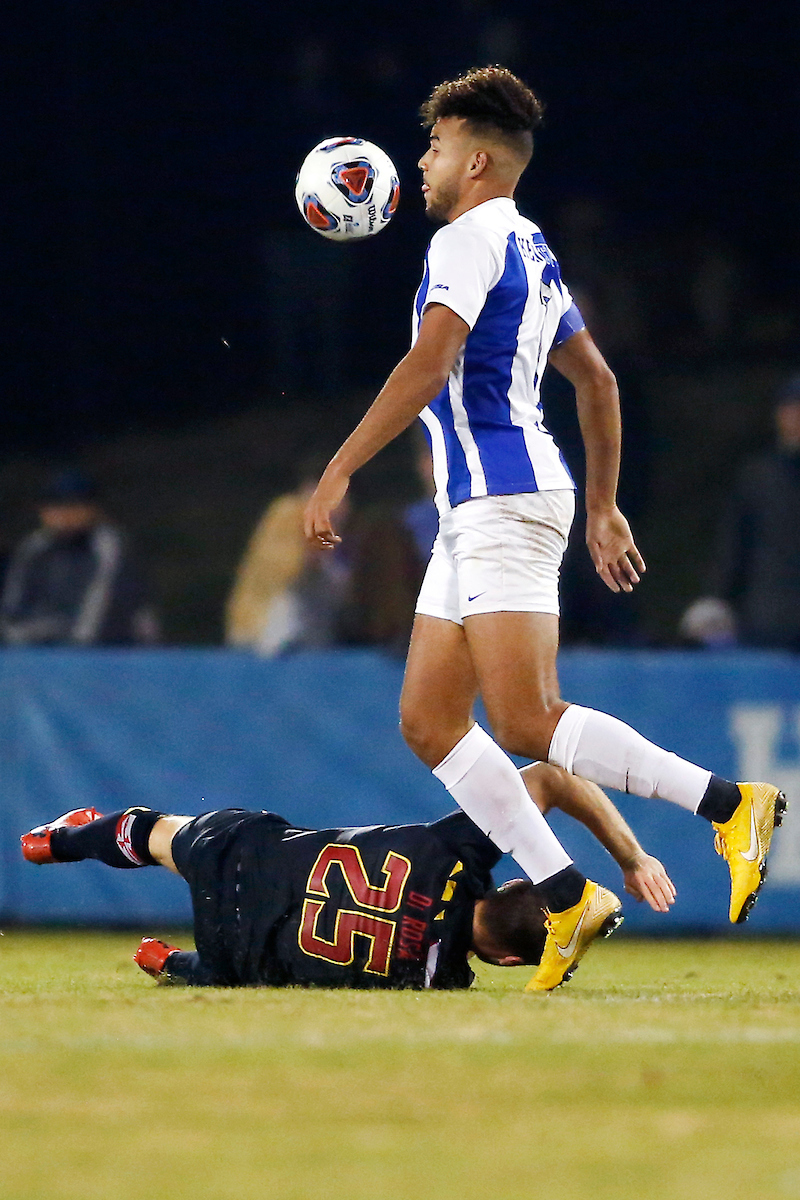 JJ Williams.

Kentucky falls to Maryland 1-0.

Photo by Quinn Foster | UK Athletics
