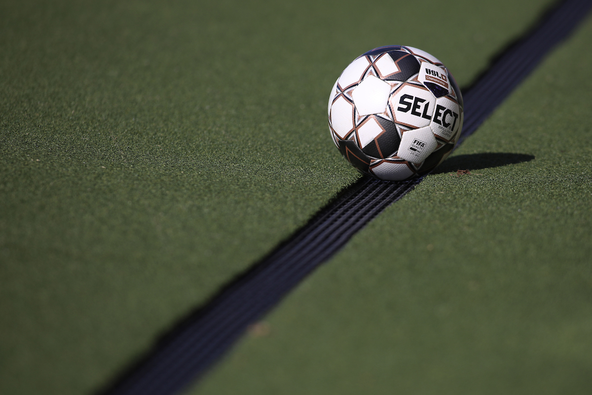 Kentucky men's soccer in action against Louisville City FC.

Photo by Quinn Foster | UK Athletics