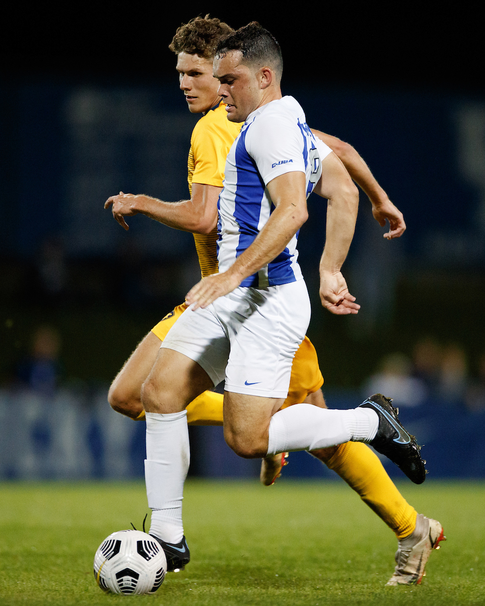 Luke Andrews.

Kentucky beats West Virginia, 1-0.

Photo by Elliott Hess | UK Athletics
